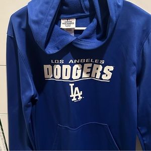 Los Angeles Dodgers MLB Gen2 Pullover Thermal Hoodie Blue Youth XL 18-20